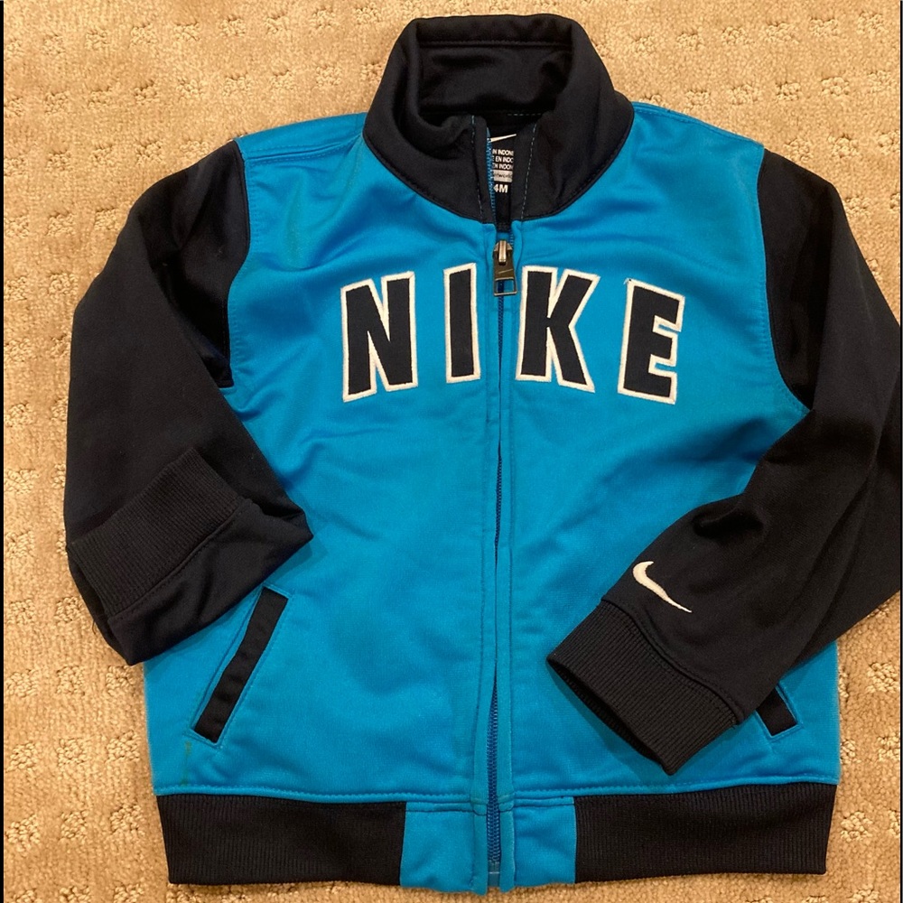 Boys Nike Zip Up Track Jacket